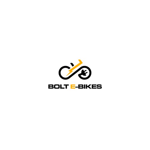 Cool bike logo, minimalist, eye catching