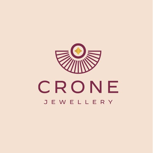 Logo for Egyptian luxury gold jewelry