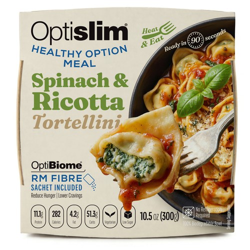 Optislim Healthy Option Meal Packaging Redesign