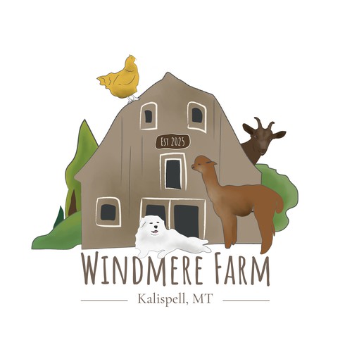 Hand drawn logo design 