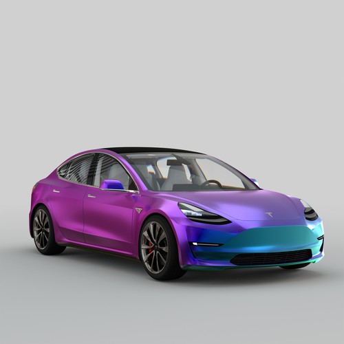 Tesla Vinyl Wrap