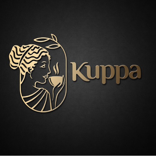 Logo available for customisation and sale.Logo for a coffee brand