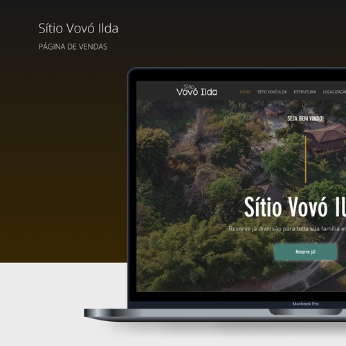Sítio Vovó Ilda - Landing Page