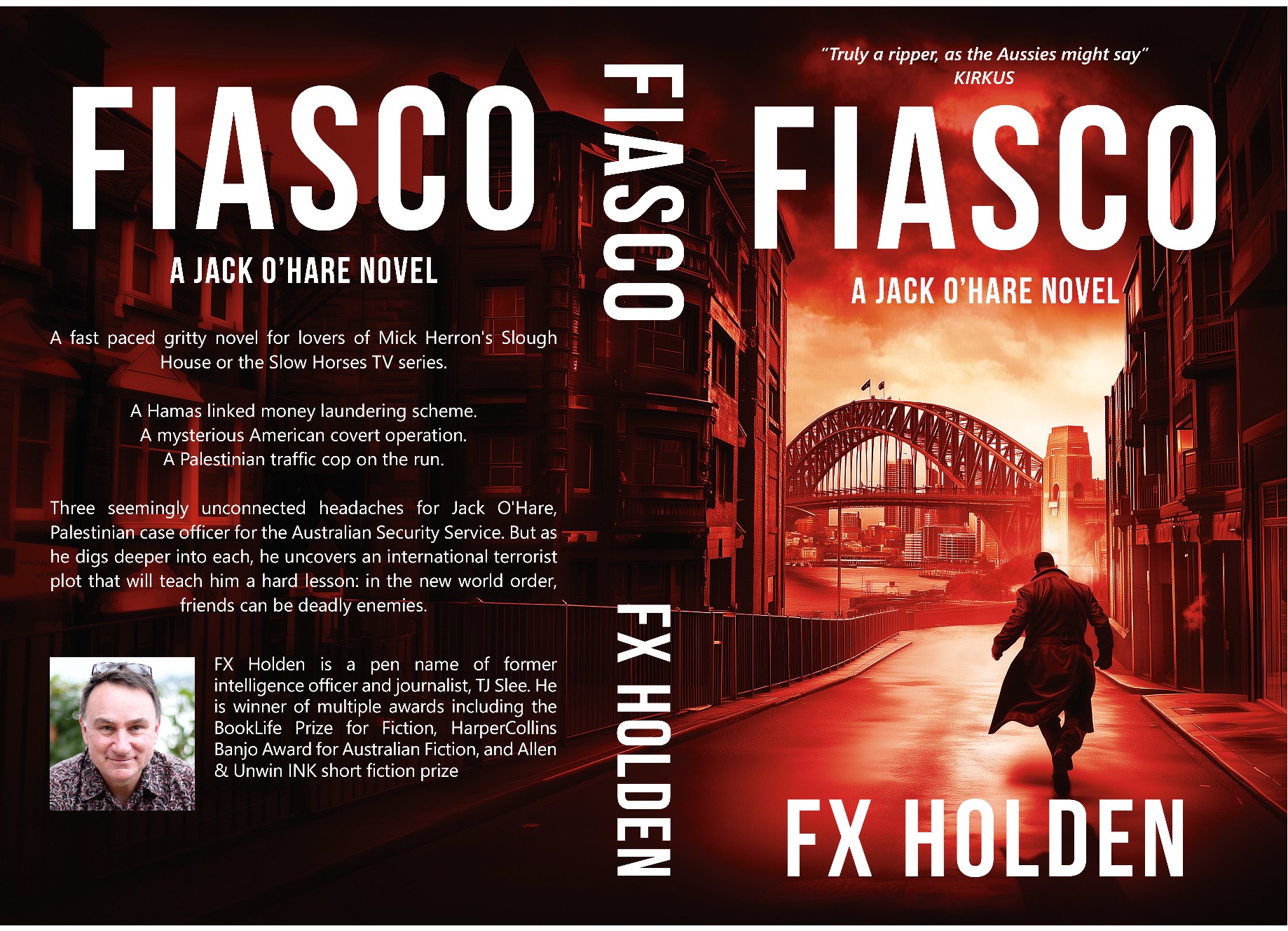 Espionage thriller cover ebook, paperback, audio