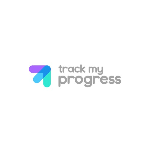 Stunning logo for educational web application Track My Progress