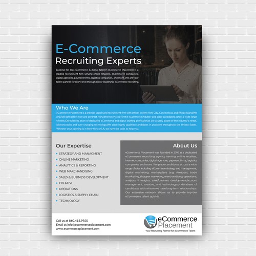 E-Commerce Flyer design