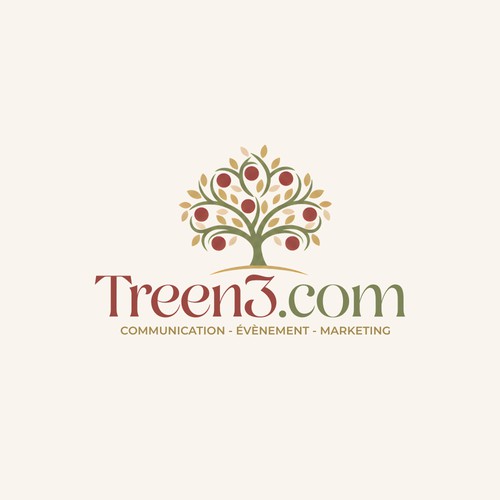 Treen3 Logo Design