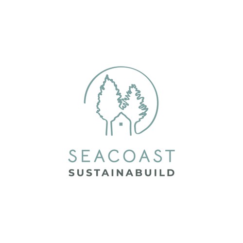 Logo design for a sustainable building company