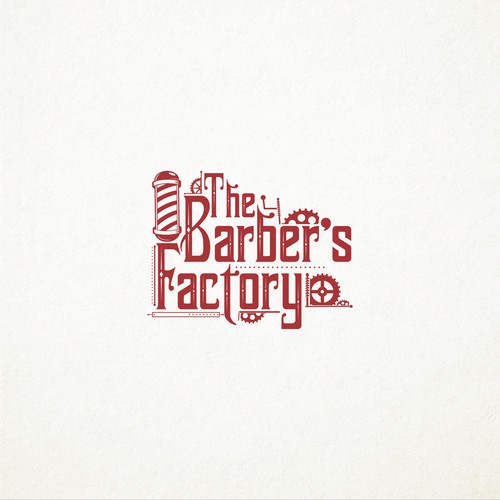 barber logo concept