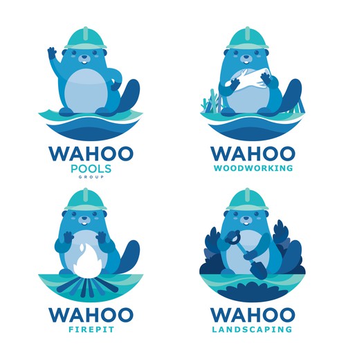 Mascot design for Pool Maker Company