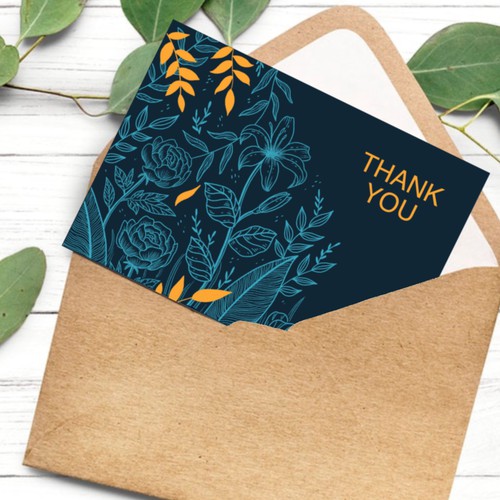 Thankyou Card Design