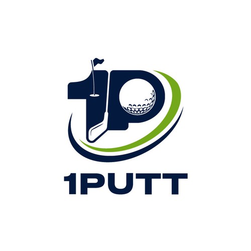 1putt logo concept