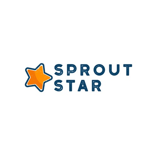 Sprout Star Logo Concept
