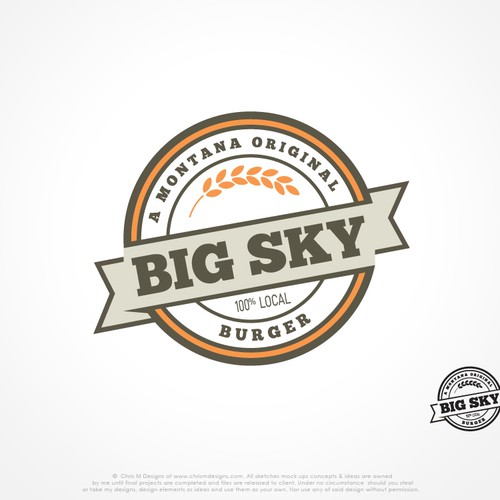 New logo wanted for Big Sky Burger