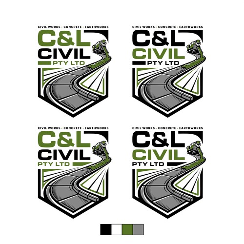 Name to incorporate in the logo C & L Civil Pty Ltd