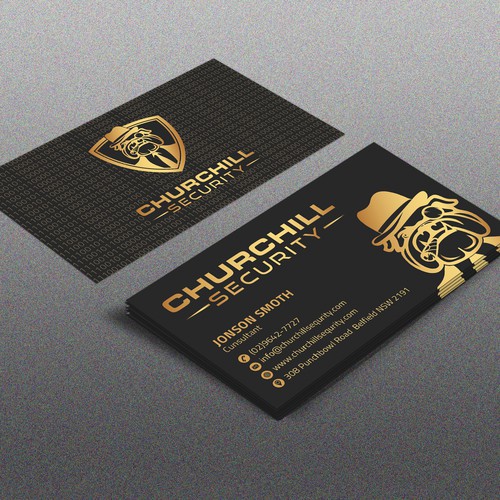 elegant business card