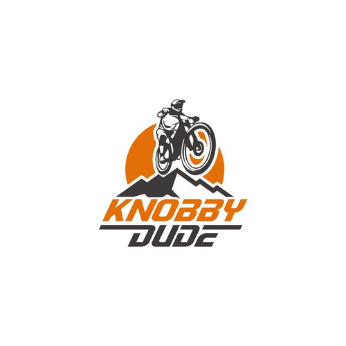 Dirt, Sport, Bike logo concept