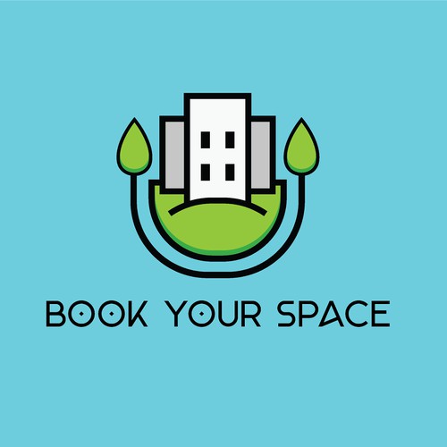 Logo concept for BOOK YOUR SPACE