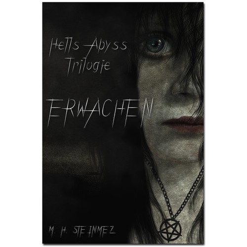 A book cover design for a horror novel