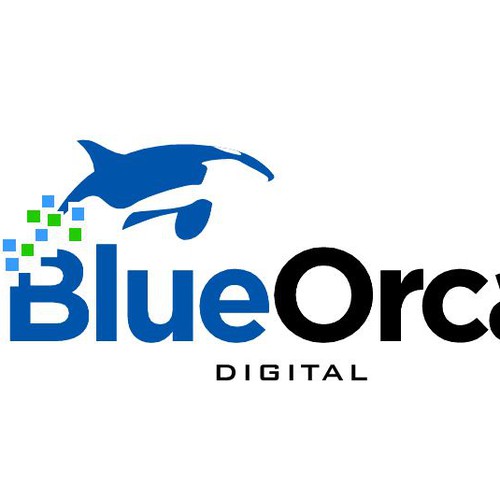 Create the next logo for Blue Orca Digital