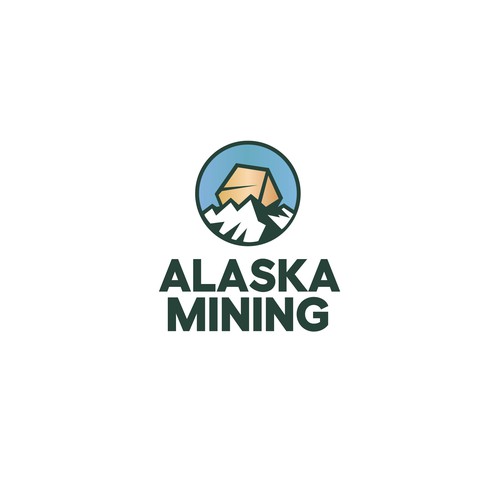 Alaska Gold Mining logo