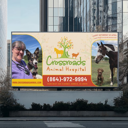 Vet clinic billboard design