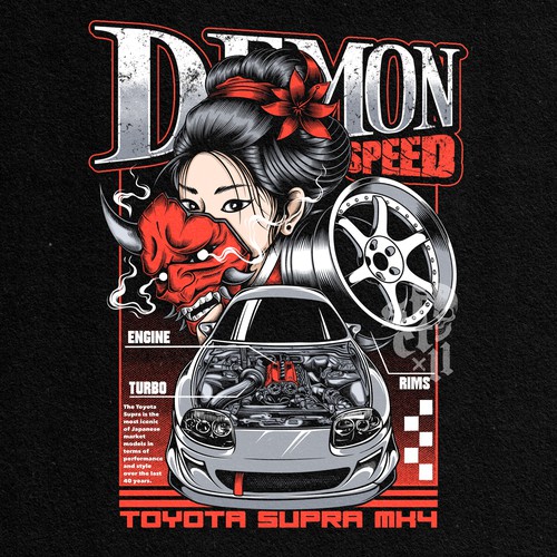 DEMON SPEED Toyota Supra MK4