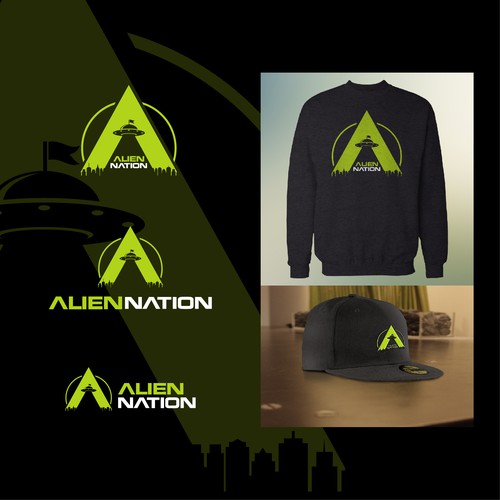 Alien nation logo design