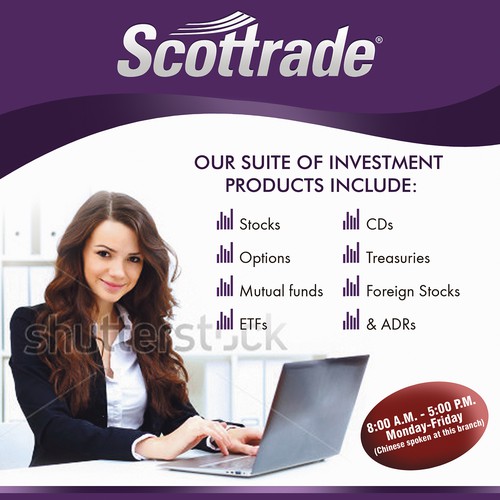 Create an ad for Scottrade