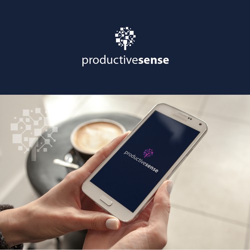 productive sense - logo & hosted website
