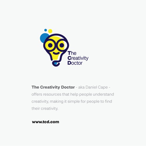 a logo for The Creativity Doctor