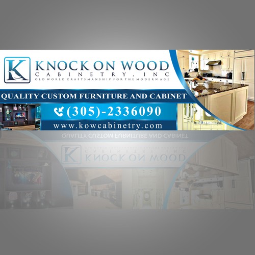 knock on wood banner