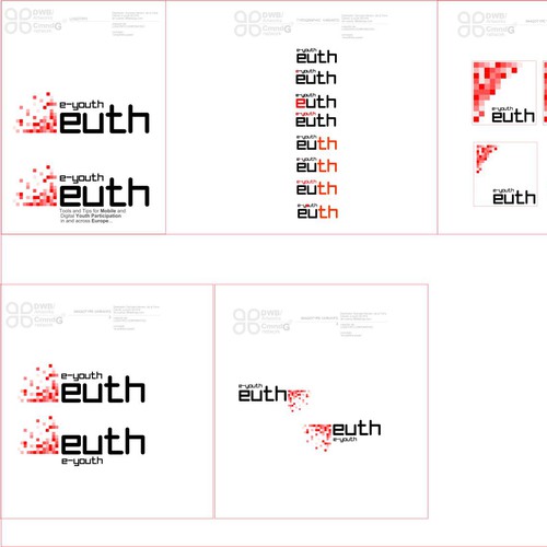 Create a captivating logo for a new european platform for mobile digital youth participation