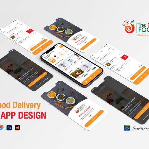 The Real Foods | Food Delivery App Design