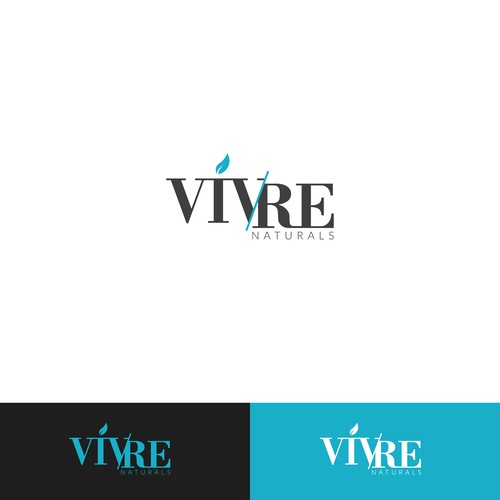 Minimalist Logo For Vivre Naturals