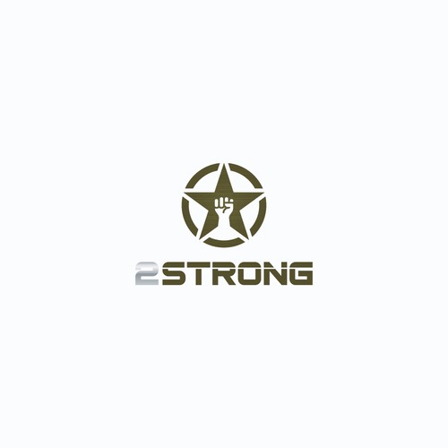 Bold Logo concept for 2STRONG