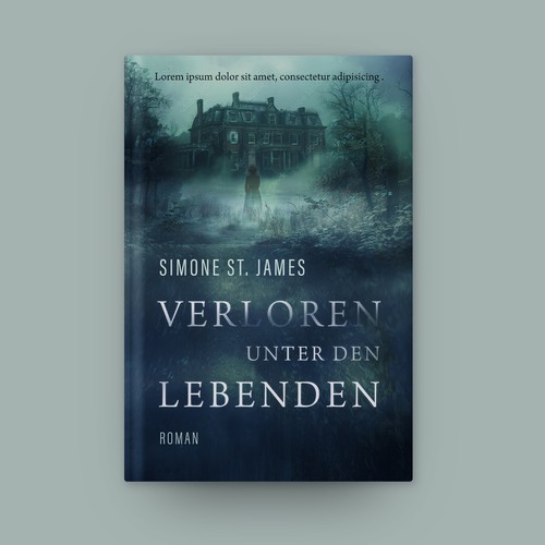 Haunting Book Cover Design