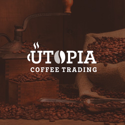 Clean and Versatile Wordmark Logo for a Coffee Trading Company 