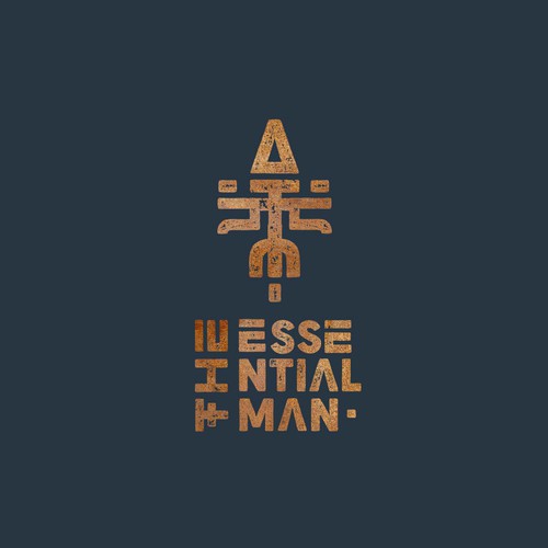 Tribal looing logo for Conscious Masculinity Coaching Brand