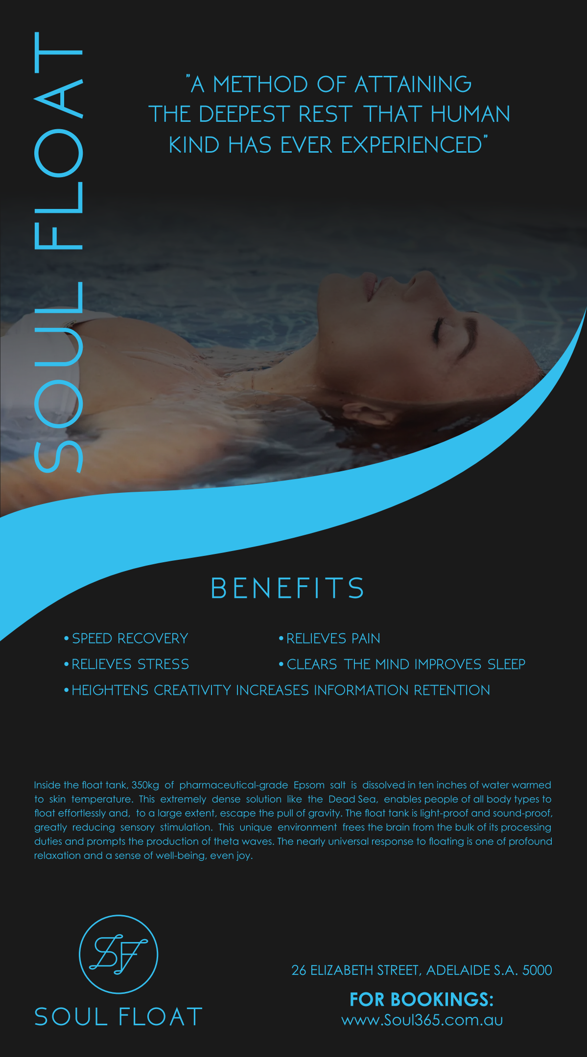 Soul Float flyer