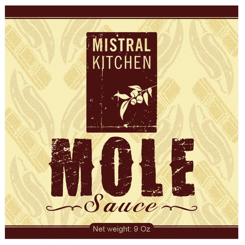 Product label needed for Mistral Kitchen's Mole sauce