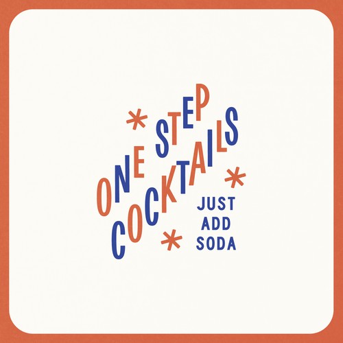Logo Concept for One Step Cocktails