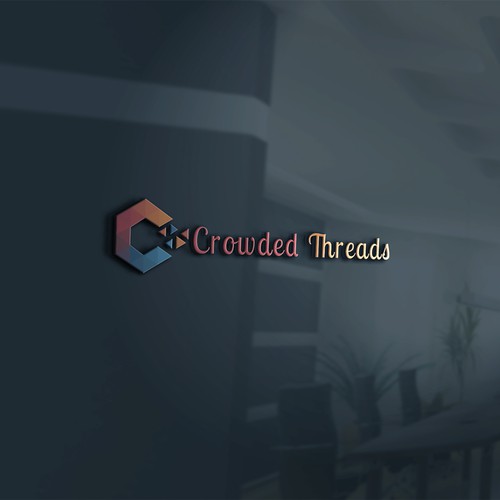 Text Logo Contest for Crowded Threads