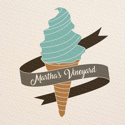 Logo concept for ice cream business