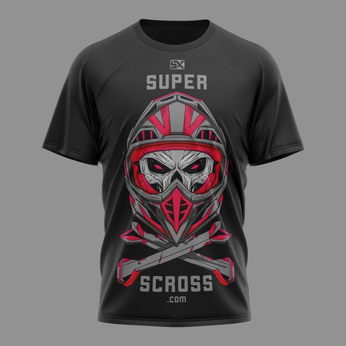 Motocross T-shirt design