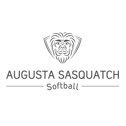 logo for Augusta Sasquatch softball