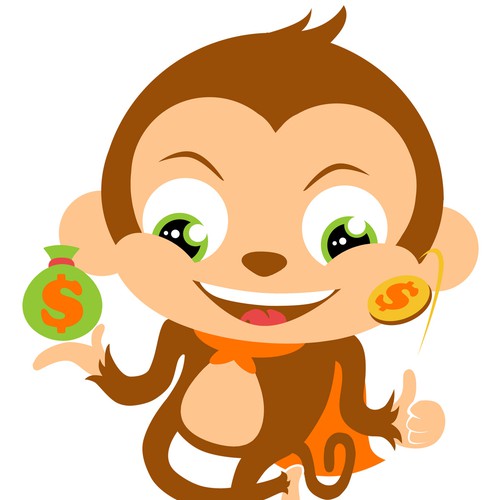 Super Money Monkey  art or illustration