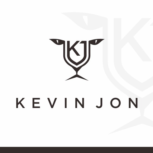 Masculine logo for Kevin Jon