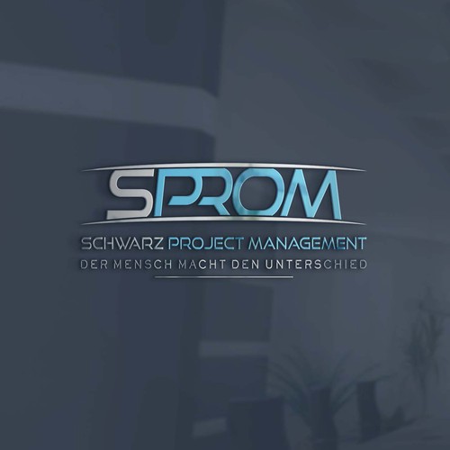 a minimalistand modern logo for SPROM focus on "SPROM"