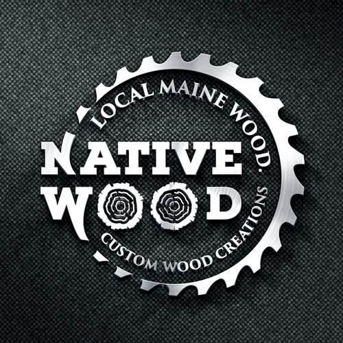 Powerful logo for a Custom Woodworking business 